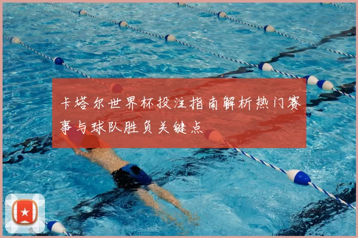 卡塔尔世界杯投注指南解析热门赛事与球队胜负关键点